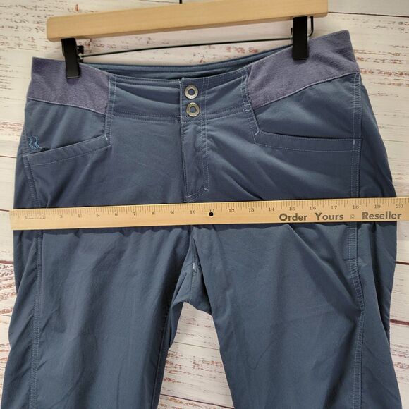 Royal Robbins Womens Size 8 Navy Blue Stretch Capri Cropped Jammers Pants - Picture 6 of 11